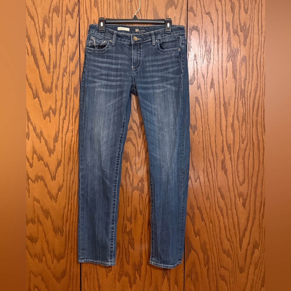 Kut From The Kloth Stevie Straight Leg Jeans Size 6 Medium Wash